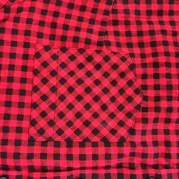 NWT Christopher & Banks Flannel Sz Petite Large - Picture 2 of 4